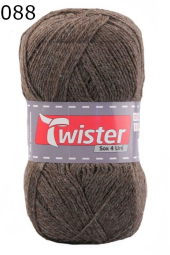 Twister Sox 4 Sockenwolle uni Farbe 88