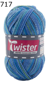 Twister Sox 6 Sockenwolle Farbe 717