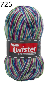 Twister Sox 6 Sockenwolle Farbe 726