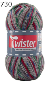 Twister Sox 6 Sockenwolle Farbe 730