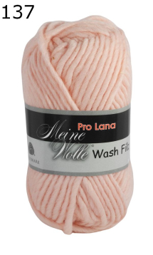 Wash Filz uni Pro Lana Farbe 137