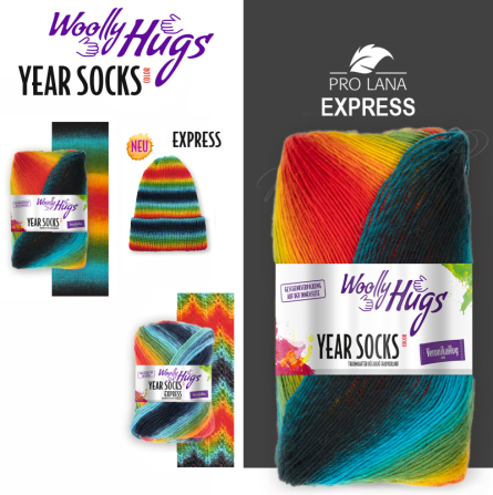 Year Socks Express Woolly Hugs