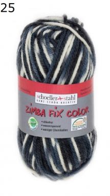 Zimba Fix Color Schoeller-Stahl Farbe 25