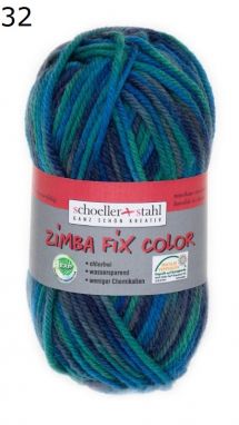 Zimba Fix Color Schoeller-Stahl Farbe 32