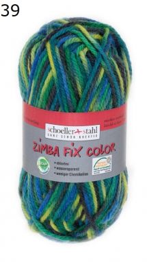 Zimba Fix Color Schoeller-Stahl Farbe 39