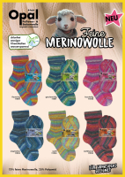 Opal Feine Merinowolle Sockenwolle
