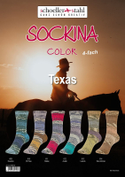 Sockina Texas Schoeller Stahl